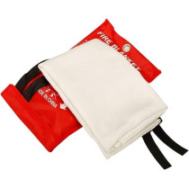 Yu Well Fire Blanket For Emergency Fire Suppression Fiberglass Layered 100 Percentage Fire-Retardant Coating For Home Kitchen Office Industrial And Commercial Environments, 1, 1.2M x 1.8M