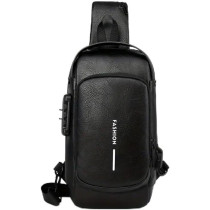 Yu Well Multifunctional Anti-Theft Cross Body Sling Bag With Usb Charging Waterproof Backpack For Travel, Work, School, Business, Black
