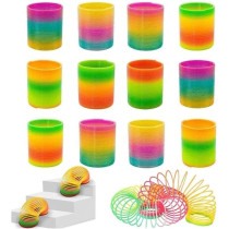 Yu Well Colorful Rainbow Spring Coil, Pack Of 12