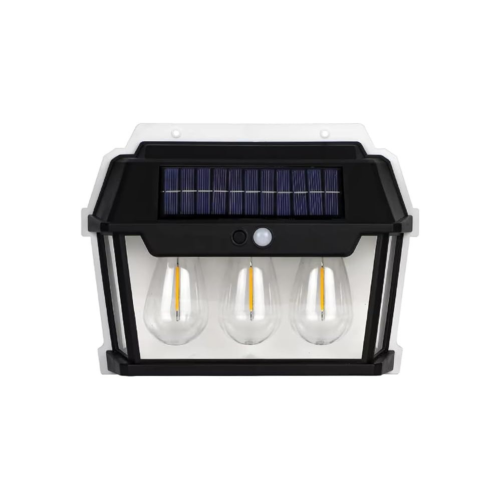 Yu Well Solar Motion Sensor Wall Light For Outdoor Lighting, Model-3A, 2 Piece