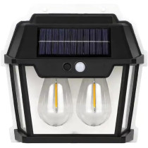 Yu Well Solar Motion Sensor Wall Light For Outdoor Lighting, Model-3B, 2 Piece