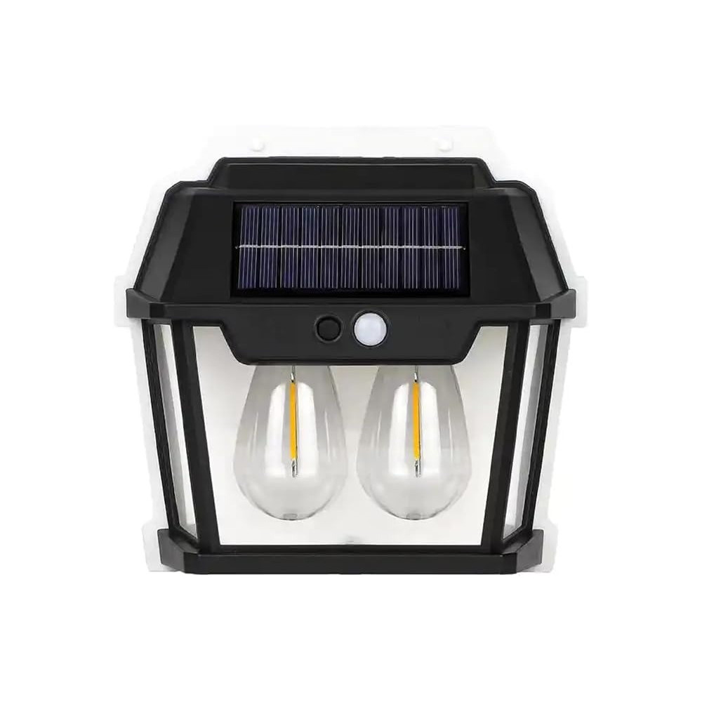 Yu Well Solar Motion Sensor Wall Light For Outdoor Lighting, Model-3B, 2 Piece