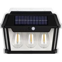 Yu Well Solar Motion Sensor Wall Light For Outdoor Lighting, Model-3A, 4 Piece