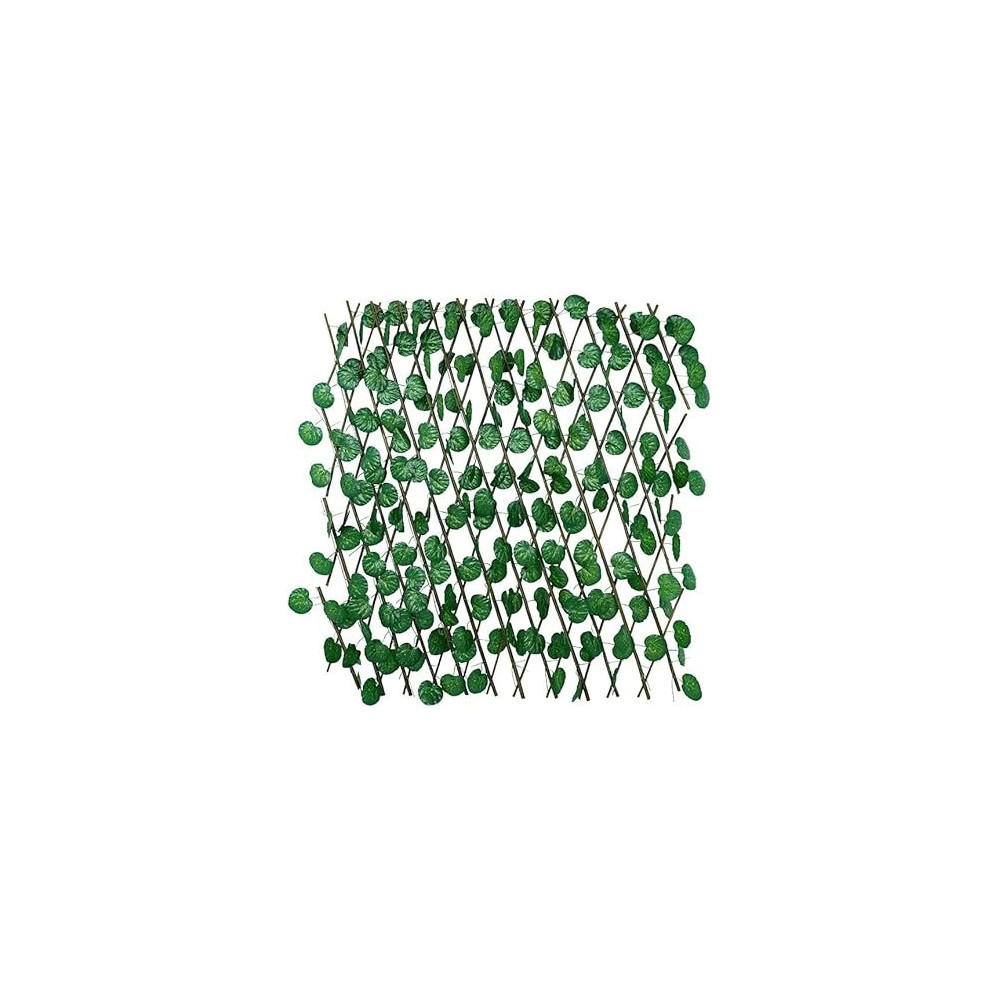 Yu Well Fence Privacy Screen, Artificial Leaf Faux Ivy Expandable/Stretchable Privacy Fence Screen For Balcony Patio Outdoor,Decorative Faux Ivy Fencing Panel