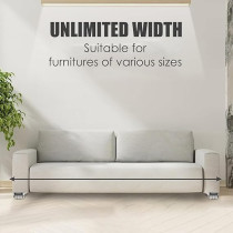 Yu Well Furniture Dolly Mobile Roller, Extendable Appliance Rollers Mobile Washing Machine Base, Fridge Stand Moving Cart For Washing Machines, Refrigerators, Dryers, Dishwashers Adjustable, White