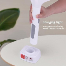 Yu Well Electric Fly Swatter, 3000V USB Rechargeable Fly Killer Bug Zapper Racket With Charging Base, Home And Outdoor Mosquito Killer With LED Light For Mosquitoes, Flies, Bees, Moths, White, 2 Pcs