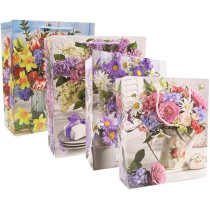 Yu Well Gift Bags With Comfortable Handle For Birthday Wedding Gift Shopping And More, Set Of 4 Pcs, 32L x 10W x 26H