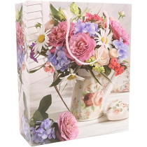 Yu Well Gift Bags With Comfortable Handle For Birthday Wedding Gift Shopping And More, Set Of 4 Pcs, 32L x 10W x 26H