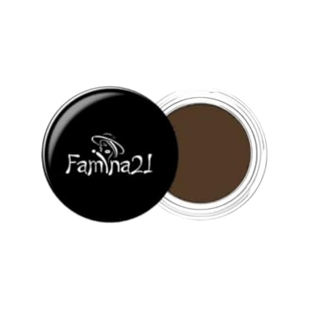 Famina21 Long Lasting Eyebrow Gel 5g, Dark Brown