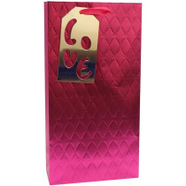 Yu Well Gift Bags With Comfortable Handle For Birthday Wedding Gift Shopping And More, Love Set Of 3 Pcs, 18L x 8.5W x 35H