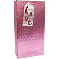 Yu Well Gift Bags With Comfortable Handle For Birthday Wedding Gift Shopping And More, Love Set Of 3 Pcs, 18L x 8.5W x 35H