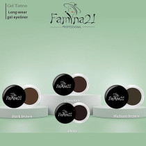 Famina21 Long Lasting Eyebrow Gel 5g, Medium Brown Shade
