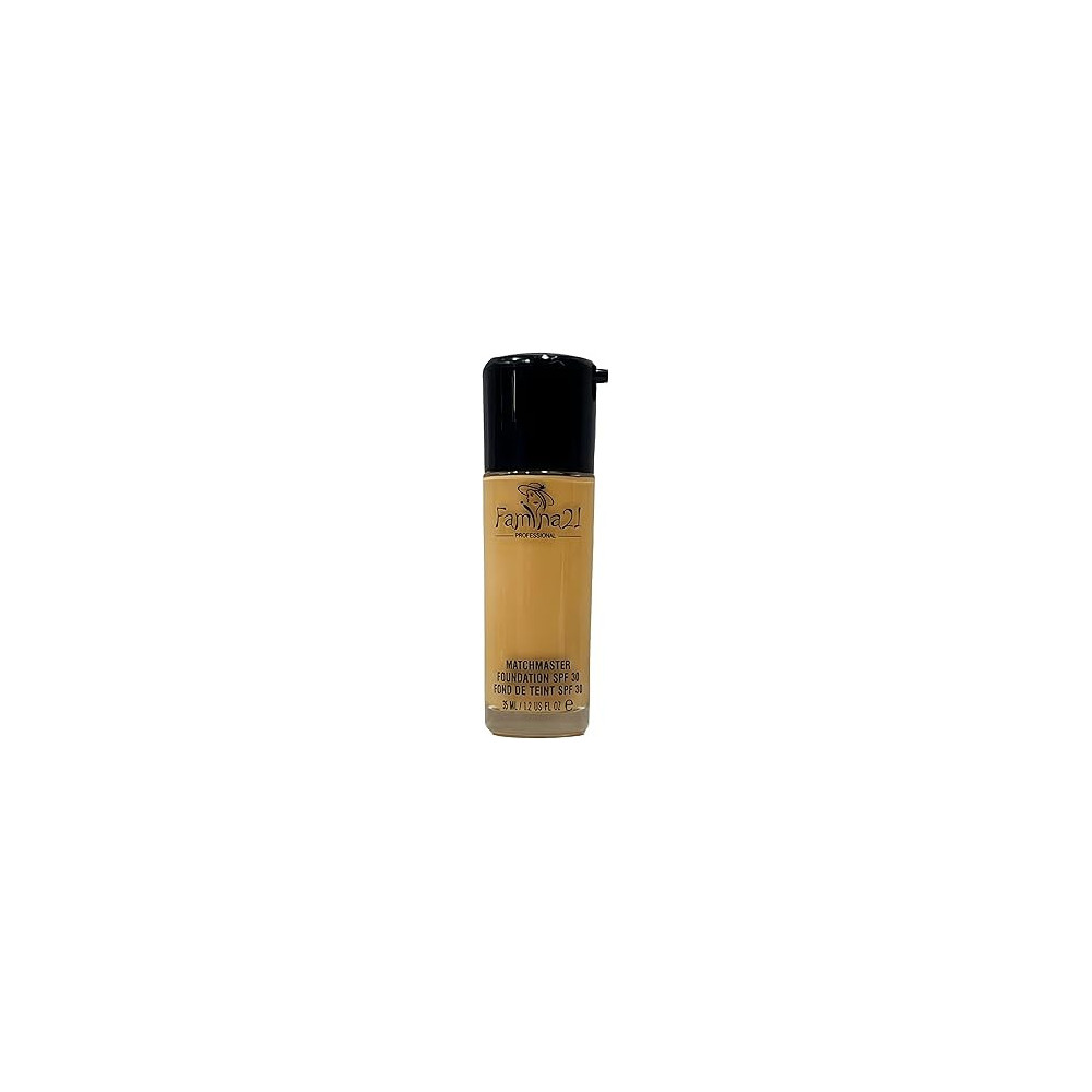 Famina21 Matte Foundation SPF30 With 6 Shades Light to Dark, Shade 01, 35ml