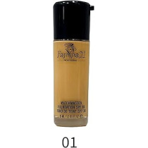 Famina21 Matte Foundation SPF30 With 6 Shades Light to Dark, Shade 01, 35ml