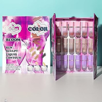Famina21 Professional Liquid Blush Contour And Glowing Highlighter Set, 18pcs