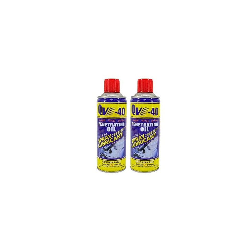 Yu Well Qv-40 Aerosol Lubricants Multi-Use Spray, 2, 469 Ml