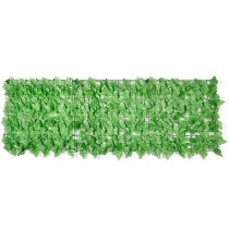 Yu Well Fence Privacy Screen, Artificial Leaf Faux Ivy Expandable/Stretchable Privacy Fence Screen For Balcony Patio Outdoor, Decorative Faux Ivy Fencing Panel, Green