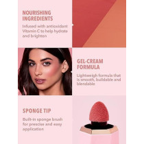 Famina21 Professional Long Lasting Color Bloom Liquid Blush Matte Finish, Devoted