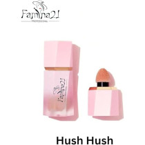 Famina21 Professional Long Lasting Color Bloom Liquid Blush Matte Finish, Hush Hush