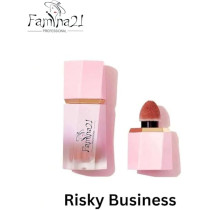 Famina21 Professional Long Lasting Color Bloom Liquid Blush Matte Finish, Risky Business