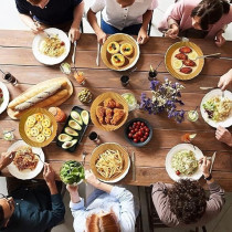 Yu Well Air Fryer Disposable Paper Liner Sheets Baking Paper Waterproof Non-Stick For Frying Pan Microwave Hot Air Fryer, Round, 20 Cm, 100 Pcs