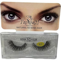 Famina21 Professional Natural 5D 6D Mink Hair Eyelashes A1