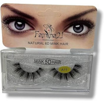 Famina21 Professional Natural 5D 6D Mink Hair Eyelashes A11