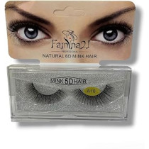 Famina21 Professional Natural 5D 6D Mink Hair Eyelashes A16