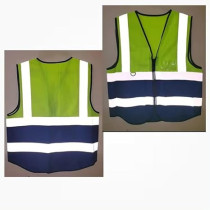 Yu Well Reflective Safety Vests High Visibility Breathable Day Night Warning Jacket With Zipper And 5 Pockets For Construction, Traffic, Cycling Safety