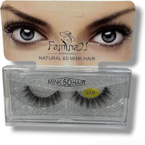 Famina21 Professional Natural 5D 6D Mink Hair Eyelashes A19