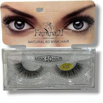 Famina21 Professional Natural 5D 6D Mink Hair Eyelashes A22