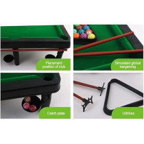 Yu Well Tabletop Billiards Parent-Child Interaction Children Educational Mini Desktop Pool Table Snooker Game Set Desktop Billiards Mini Pool Table For Desktop Kids Adults