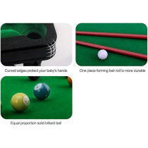 Yu Well Tabletop Billiards Parent-Child Interaction Children Educational Mini Desktop Pool Table Snooker Game Set Desktop Billiards Mini Pool Table For Desktop Kids Adults