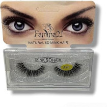 Famina21 Professional Natural 5D 6D Mink Hair Eyelashes A26