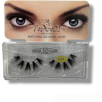 Famina21 Professional Natural 5D 6D Mink Hair Eyelashes A28