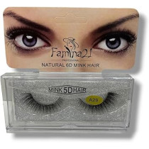 Famina21 Professional Natural 5D 6D Mink Hair Eyelashes A29