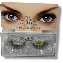 Famina21 Professional Natural 5D 6D Mink Hair Eyelashes A30
