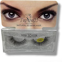 Famina21 Professional Natural 5D 6D Mink Hair Eyelashes A6