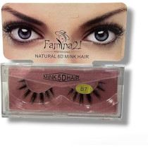 Famina21 Professional Natural 5D 6D Mink Hair Eyelashes B7