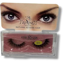 Famina21 Professional Natural 5D 6D Mink Hair Eyelashes B4
