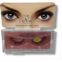 Famina21 Professional Natural 5D 6D Mink Hair Eyelashes B30