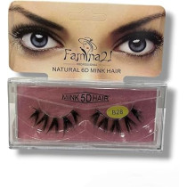 Famina21 Professional Natural 5D 6D Mink Hair Eyelashes B28