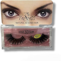 Famina21 Professional Natural 5D 6D Mink Hair Eyelashes B27