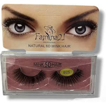 Famina21 Professional Natural 5D 6D Mink Hair Eyelashes B25