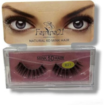 Famina21 Professional Natural 5D 6D Mink Hair Eyelashes B21