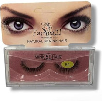 Famina21 Professional Natural 5D 6D Mink Hair Eyelashes B2