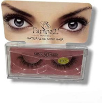 Famina21 Professional Natural 5D 6D Mink Hair Eyelashes B17