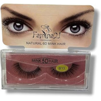 Famina21 Professional Natural 5D 6D Mink Hair Eyelashes B13