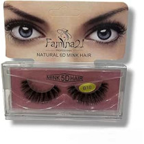 Famina21 Professional Natural 5D 6D Mink Hair Eyelashes B10