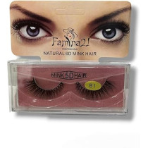 Famina21 Professional Natural 5D 6D Mink Hair Eyelashes B1